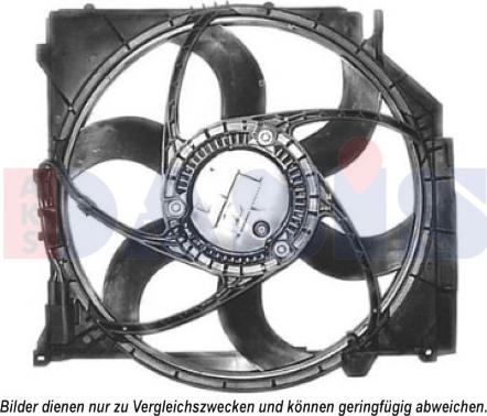 AKS Dasis 058069N - Вентилятор, охолодження двигуна avtolavka.club