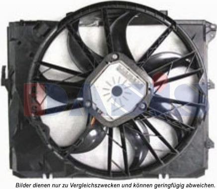AKS Dasis 058072N - Вентилятор, охолодження двигуна avtolavka.club