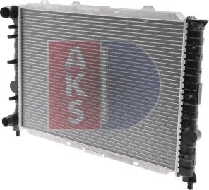 AKS Dasis 010330N - Радіатор, охолодження двигуна avtolavka.club