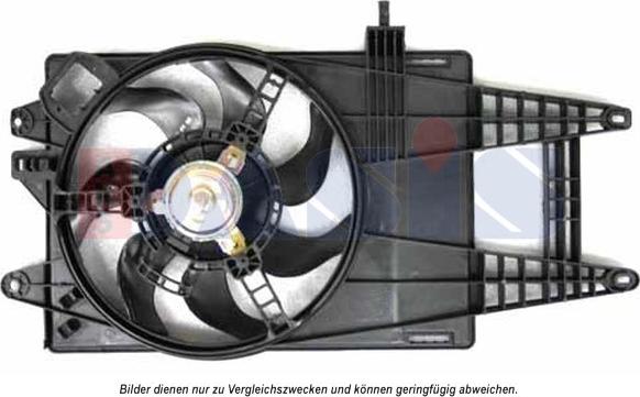 AKS Dasis 088136N - Вентилятор, охолодження двигуна avtolavka.club