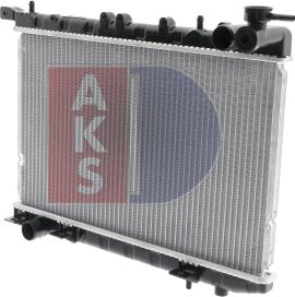 AKS Dasis 070450N - Радіатор, охолодження двигуна avtolavka.club