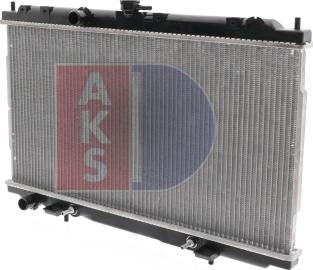 AKS Dasis 070083N - Радіатор, охолодження двигуна avtolavka.club