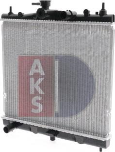 AKS Dasis 070078N - Радіатор, охолодження двигуна avtolavka.club