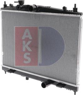 AKS Dasis 070181N - Радіатор, охолодження двигуна avtolavka.club