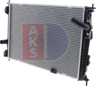 AKS Dasis 070182N - Радіатор, охолодження двигуна avtolavka.club