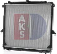 AKS Dasis 070138N - Радіатор, охолодження двигуна avtolavka.club