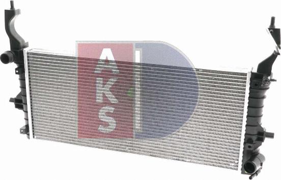 AKS Dasis 140670N - Радіатор, охолодження двигуна avtolavka.club