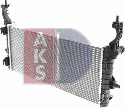 AKS Dasis 140670N - Радіатор, охолодження двигуна avtolavka.club