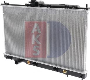 AKS Dasis 140096N - Радіатор, охолодження двигуна avtolavka.club