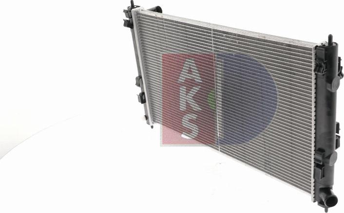 AKS Dasis 140093N - Радіатор, охолодження двигуна avtolavka.club
