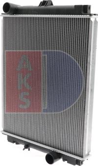AKS Dasis 140041N - Радіатор, охолодження двигуна avtolavka.club