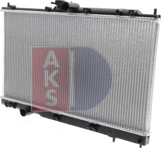 AKS Dasis 140007N - Радіатор, охолодження двигуна avtolavka.club