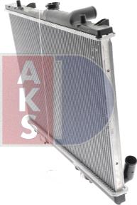 AKS Dasis 140018N - Радіатор, охолодження двигуна avtolavka.club