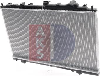 AKS Dasis 140160N - Радіатор, охолодження двигуна avtolavka.club
