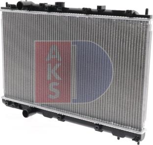 AKS Dasis 140160N - Радіатор, охолодження двигуна avtolavka.club