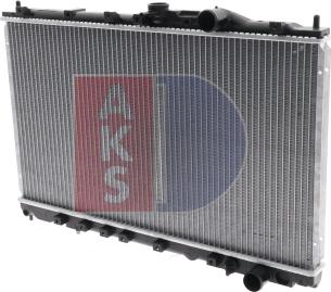 AKS Dasis 140100N - Радіатор, охолодження двигуна avtolavka.club