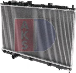 AKS Dasis 141190N - Радіатор, охолодження двигуна avtolavka.club