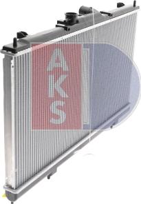 AKS Dasis 141340N - Радіатор, охолодження двигуна avtolavka.club