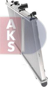 AKS Dasis 141340N - Радіатор, охолодження двигуна avtolavka.club