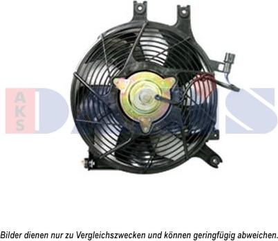 AKS Dasis 148053N - Вентилятор, охолодження двигуна avtolavka.club