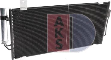AKS Dasis 142035N - Конденсатор, кондиціонер avtolavka.club