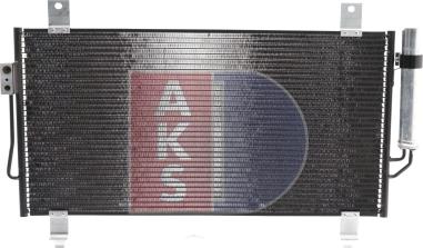 AKS Dasis 142035N - Конденсатор, кондиціонер avtolavka.club