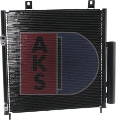 AKS Dasis 142036N - Конденсатор, кондиціонер avtolavka.club