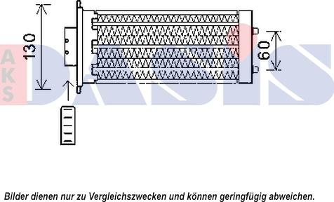 AKS Dasis 159021N - Теплообмінник, опалення салону avtolavka.club