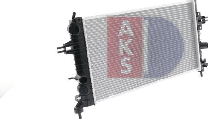 AKS Dasis 150058N - Радіатор, охолодження двигуна avtolavka.club