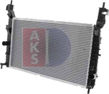 AKS Dasis 150057N - Радіатор, охолодження двигуна avtolavka.club