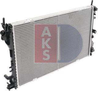 AKS Dasis 150069N - Радіатор, охолодження двигуна avtolavka.club