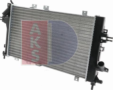 AKS Dasis 150066N - Радіатор, охолодження двигуна avtolavka.club
