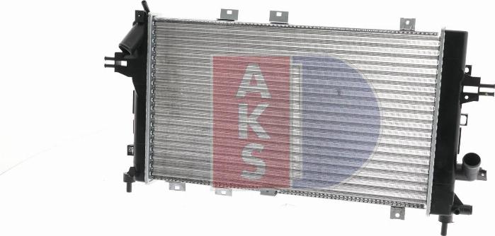 AKS Dasis 150066N - Радіатор, охолодження двигуна avtolavka.club