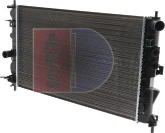 AKS Dasis 150003N - Радіатор, охолодження двигуна avtolavka.club