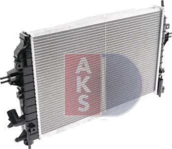 AKS Dasis 150024N - Радіатор, охолодження двигуна avtolavka.club