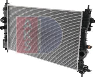 AKS Dasis 150118N - Радіатор, охолодження двигуна avtolavka.club