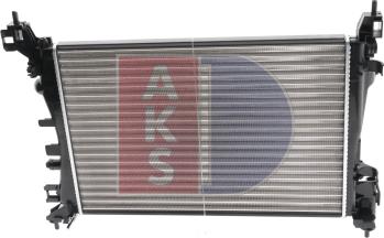 AKS Dasis 150112N - Радіатор, охолодження двигуна avtolavka.club