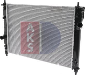 AKS Dasis 150125N - Радіатор, охолодження двигуна avtolavka.club