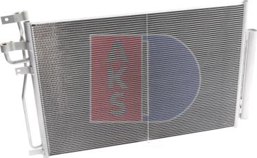 AKS Dasis 152035N - Конденсатор, кондиціонер avtolavka.club