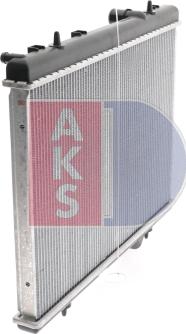 AKS Dasis 160011N - Радіатор, охолодження двигуна avtolavka.club