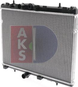 AKS Dasis 160108N - Радіатор, охолодження двигуна avtolavka.club