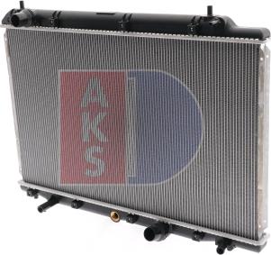 AKS Dasis 100064N - Радіатор, охолодження двигуна avtolavka.club