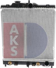 AKS Dasis 100015N - Радіатор, охолодження двигуна avtolavka.club