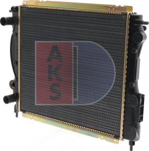 AKS Dasis 180620N - Радіатор, охолодження двигуна avtolavka.club