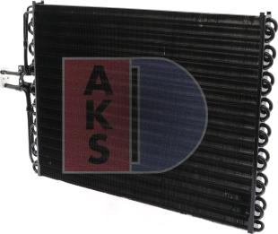 AKS Dasis 182250N - Конденсатор, кондиціонер avtolavka.club