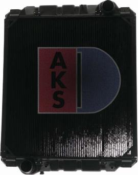 AKS Dasis 132390N - Радіатор, охолодження двигуна avtolavka.club