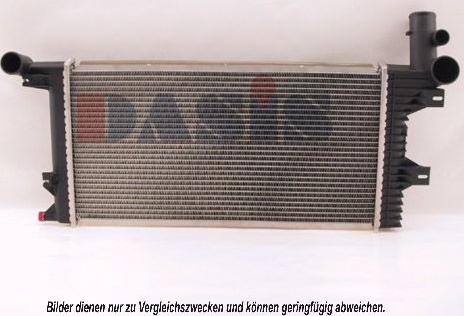 AKS Dasis 132380N - Радіатор, охолодження двигуна avtolavka.club