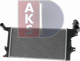 AKS Dasis 132380X - Радіатор, охолодження двигуна avtolavka.club