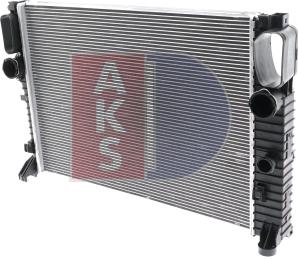 AKS Dasis 120068N - Радіатор, охолодження двигуна avtolavka.club