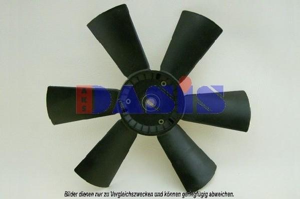 AKS Dasis 128055N - Крильчатка вентилятора, охолодження двигуна avtolavka.club